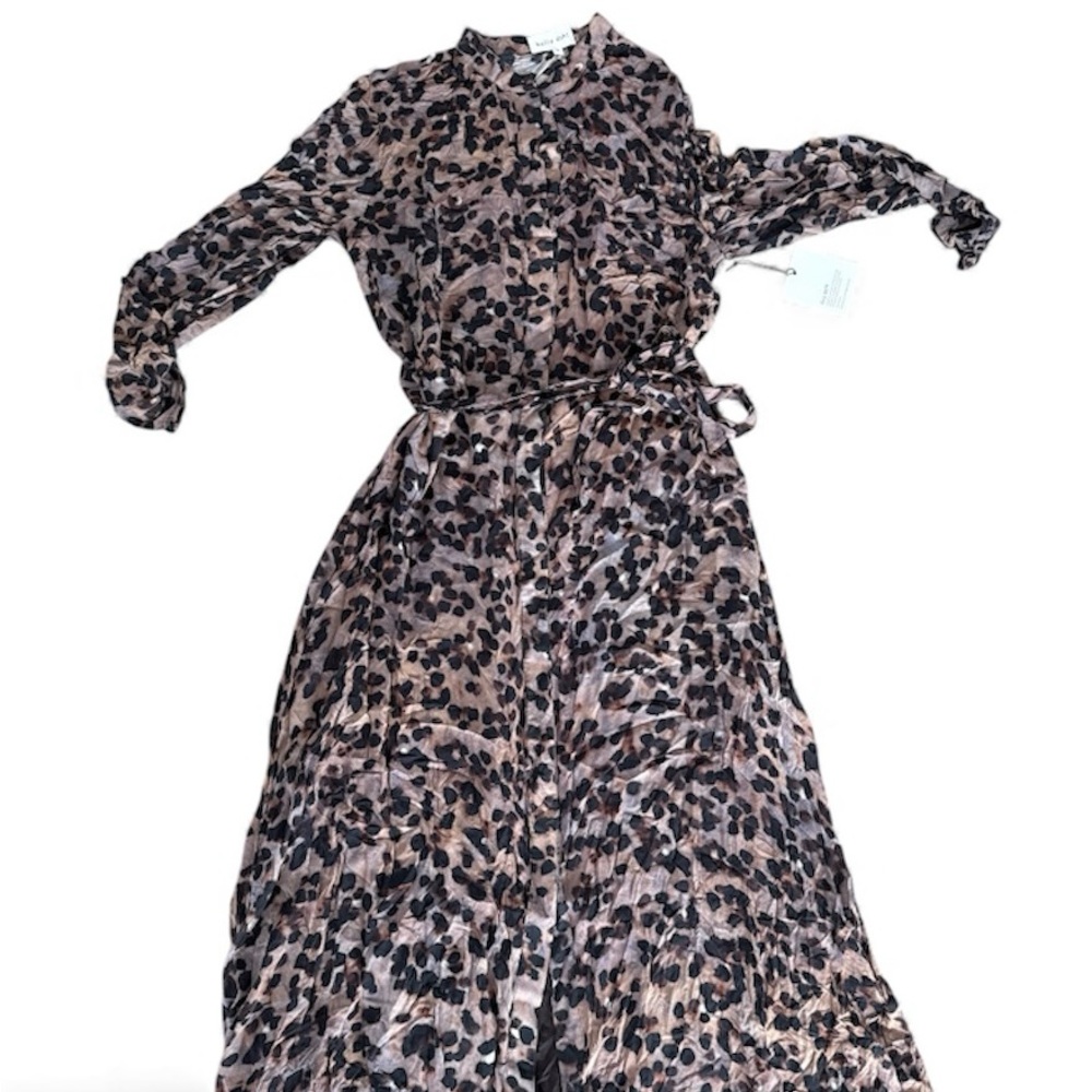 Bella Dahl Leopard Print Maxi Dress